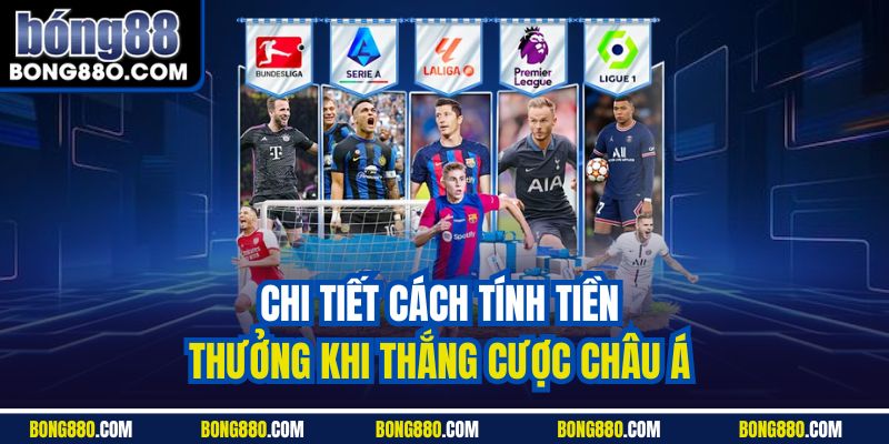 Chi tiết cách tính tiền thưởng khi thắng cược châu Á
